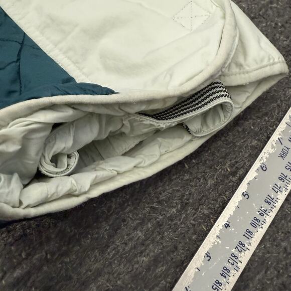 Free People Landscape View Ski Pants Women Blue Puffer Quilted Winter Outdoor - Picture 10 of 13